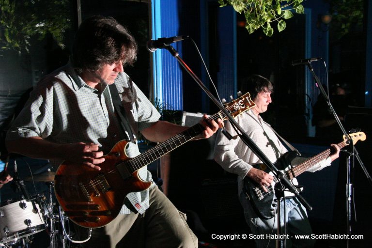 Skip Maisel, rhythm guitar and vocals & John Sybert, bass and vocals.