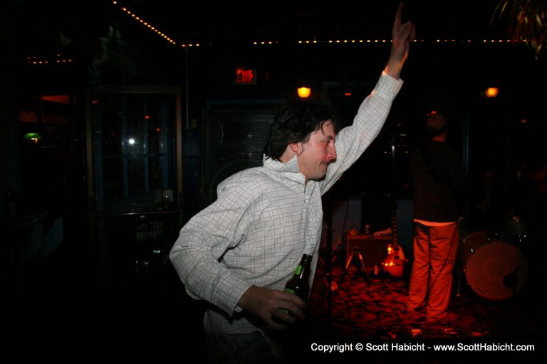 And then John made his entrance....