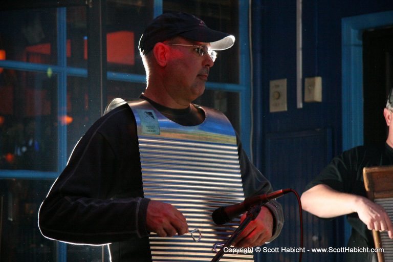 Westy was back on the washboard....