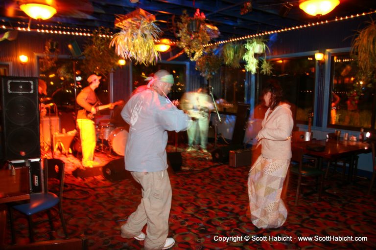 But Bubba was still dancin'.
