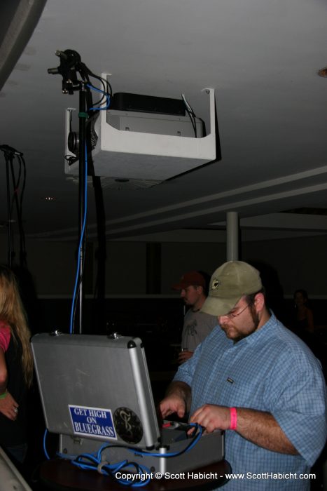 Joe Bernstein was on hand to tape the event.