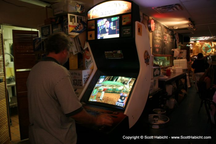 And even some video game action.
