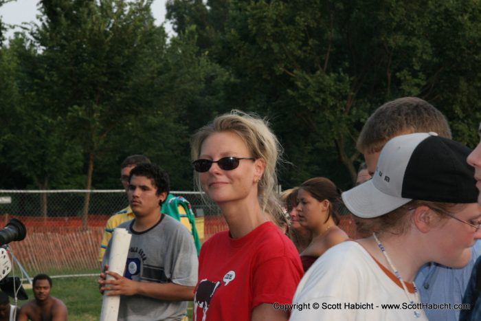 Kelli was there as my faithful assistant (and wonderful wife).