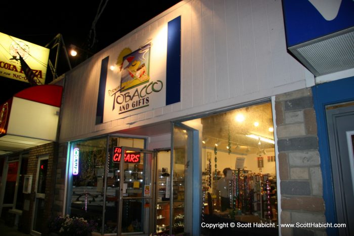 Three blocks away, we found this store....