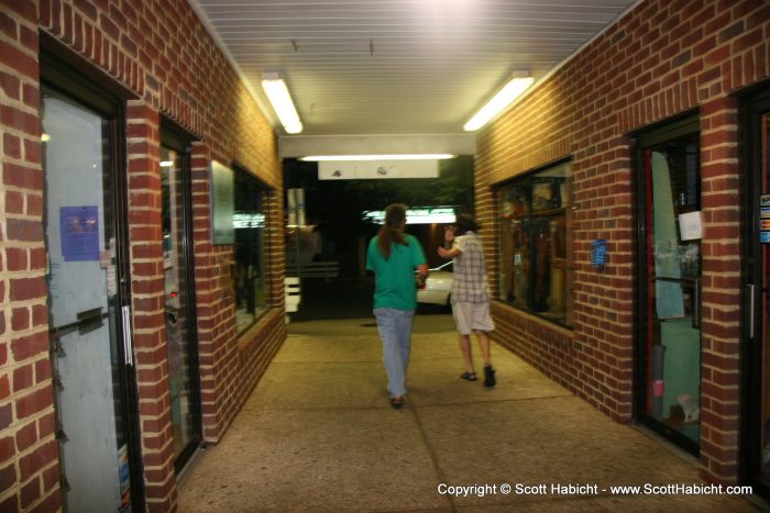 After hearing about trouble in the alley, Skip and John went to check things out.