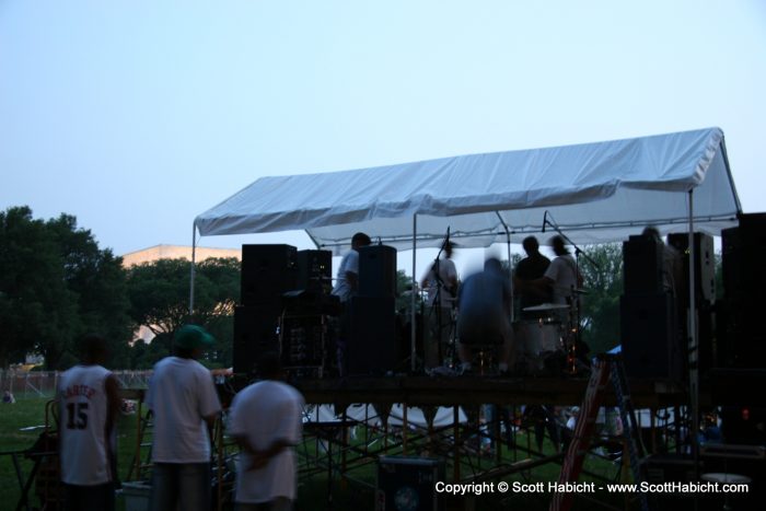 In the shadow of the Lincoln Memorial, the show came to a close.