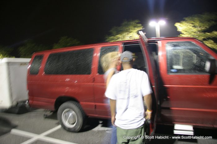 And we checked on the Van.