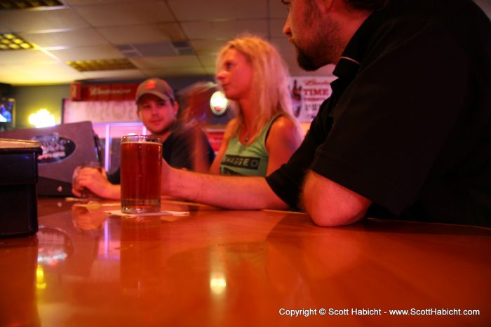We stopped at a dive bar in Easton for a quick beer....