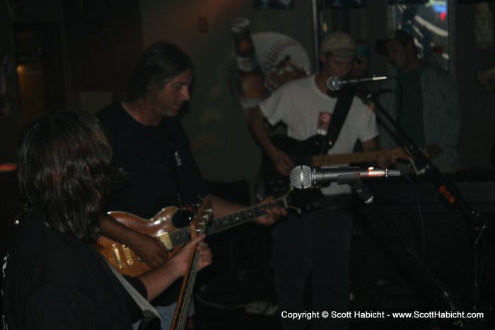 John looked on while Skip and Jason played....