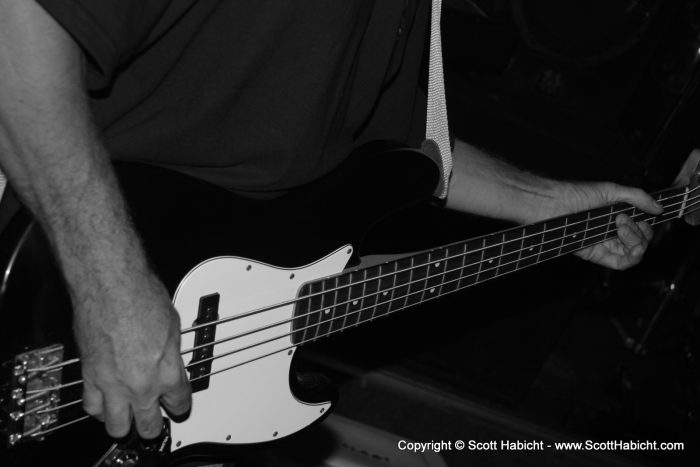 John, jammin' on the bass....