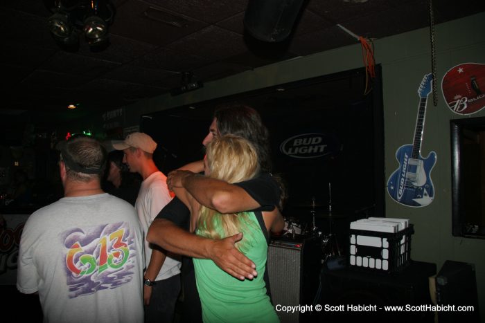 And Skip scored a hug!!!!