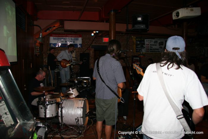 It's pretty tight in the bar, so it's tough to get good shots....