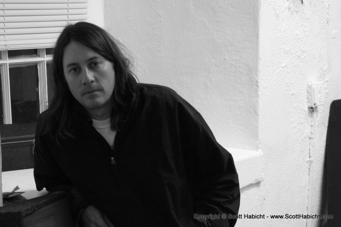 John Sybert, bass guitar & vocals.