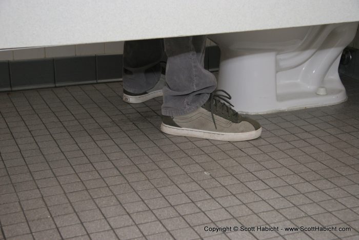 Nice shoes, dude.