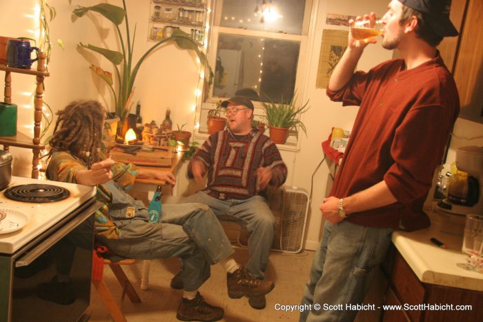It was a nice cozy place where we relaxed and had a drink.