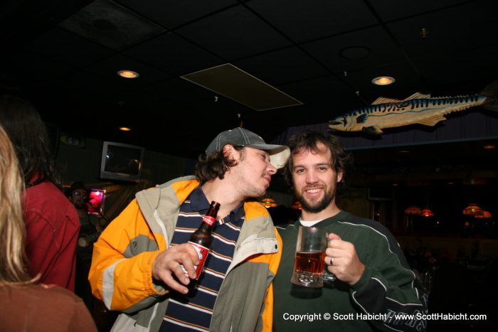 I had a beer with Brian.