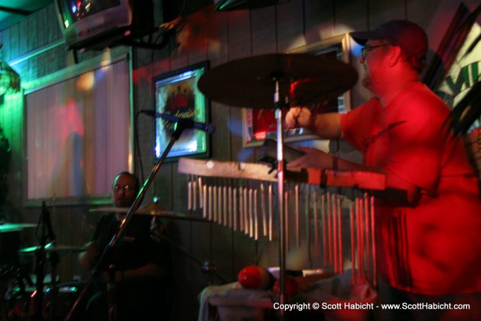 While Sonny and Mr. Clutz held the rhythm.