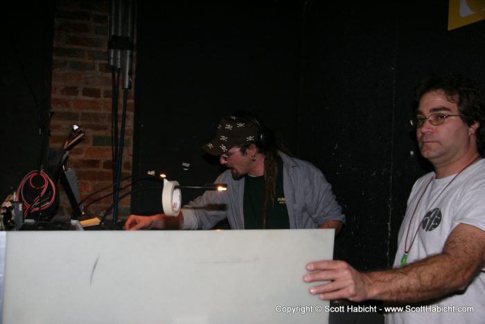 Skrow, of course, being the one who checked the sound.