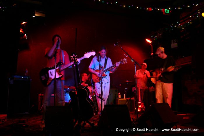 So the band took the stage and began to play.