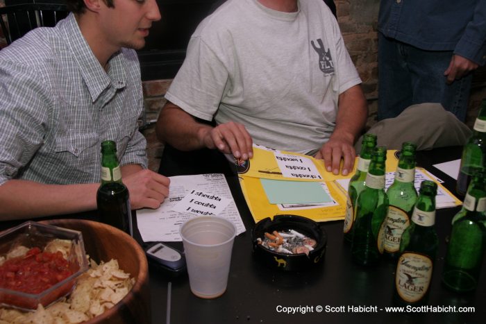 BTW, those square white stickers were my Christmas present to G-13.