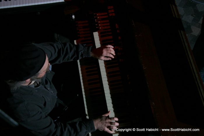 Mookie was playing the house organ that night....