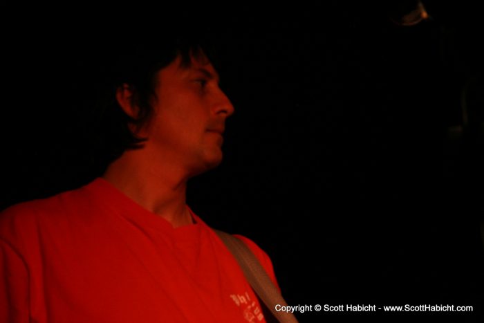 John Sybert, bass & vocals.