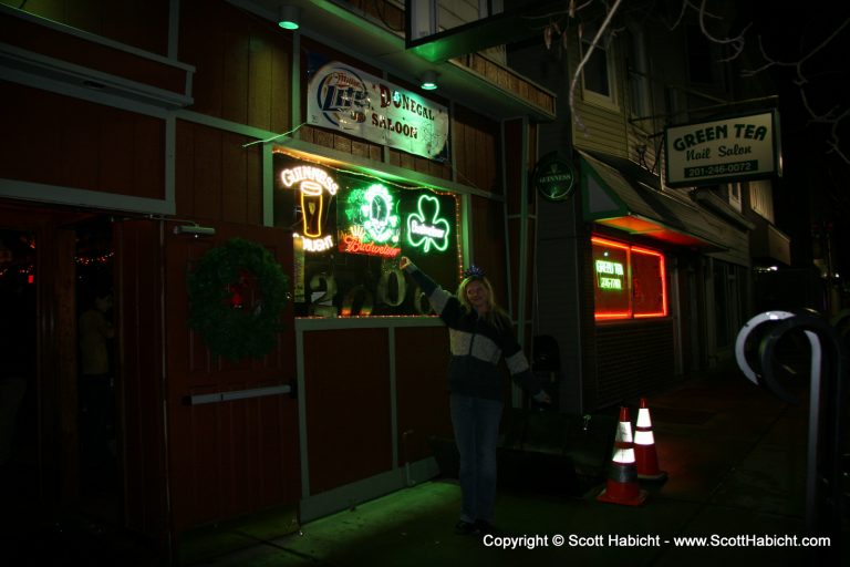 BTW, we were at Donegal's Saloon in Kearny, NJ.