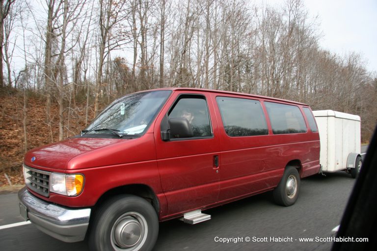 On the way, we happened to pass this van....