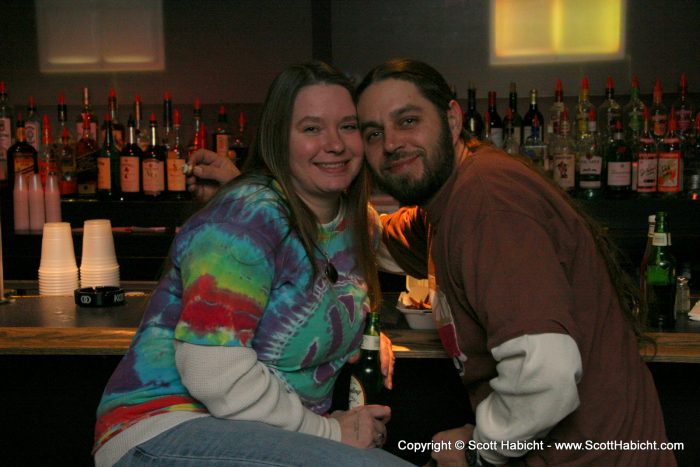 Another couple that comes to a lot of shows, Jennifer and Roth.