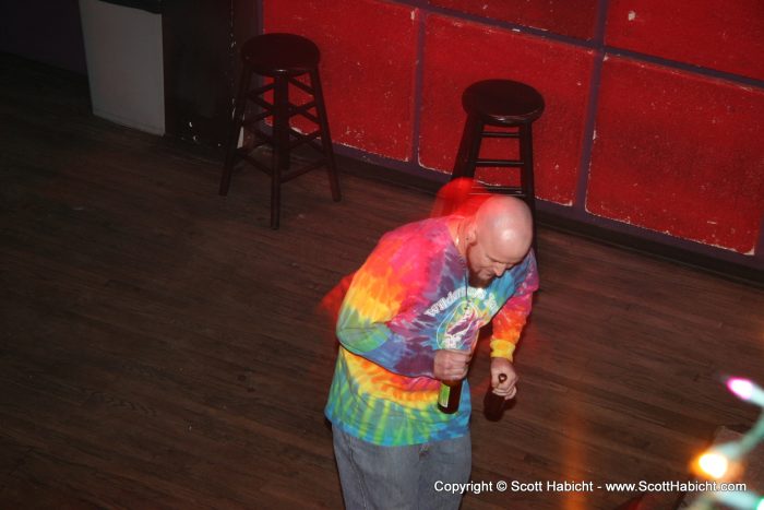 Bubba was still dancin'....