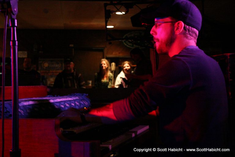 The John Ginty Band was on stage before G-13...