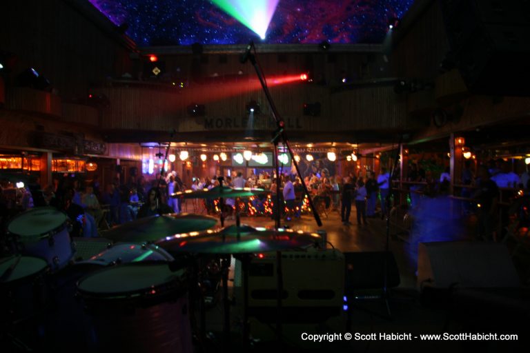 There was a good crowd on hand for the show....