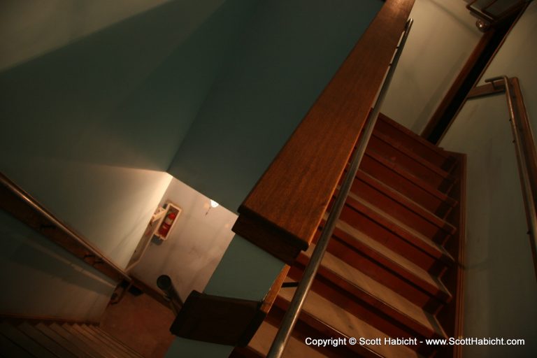 I headed upstairs.....