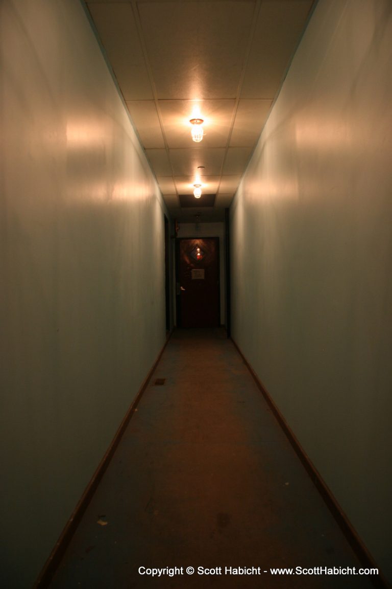 And down this hallway....