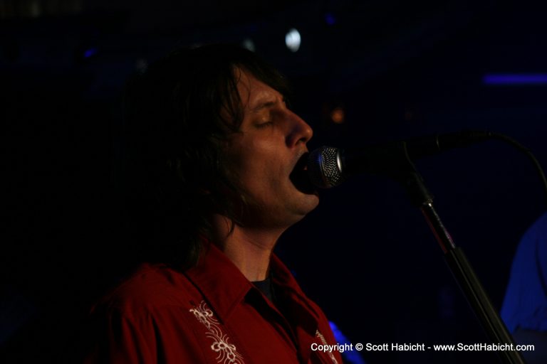 John belted out the tunes....