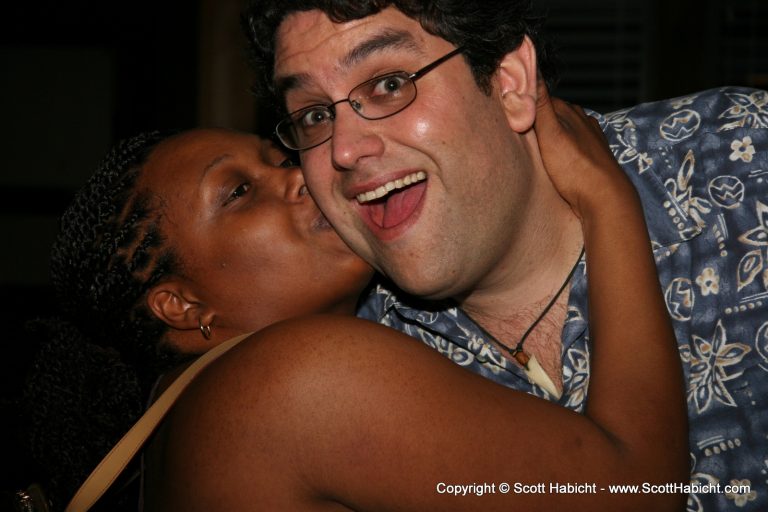 Brad was there for all the good lovin'...