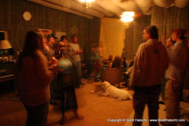 Then it was on to the bamboo room for the after party.