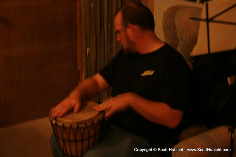 Sonny played along with the music....