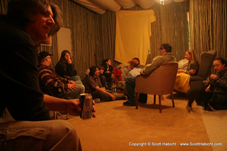 And everyone was happy to listen.