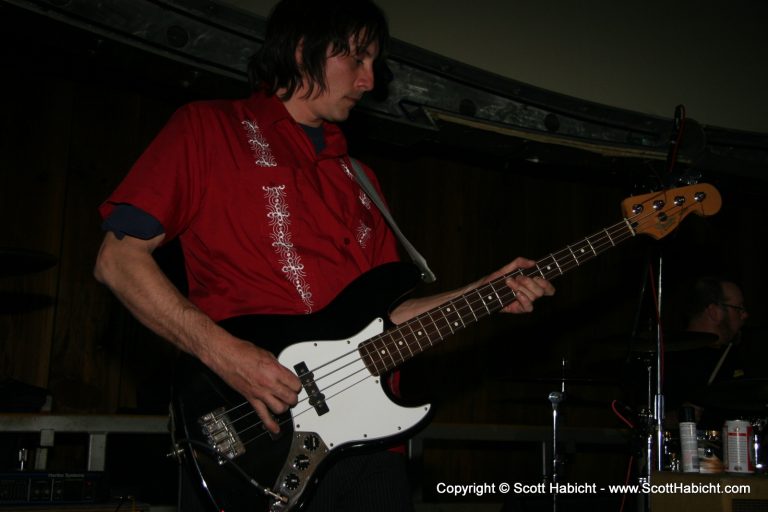 How do you think he gets those strong arm muscles for playing the bass?