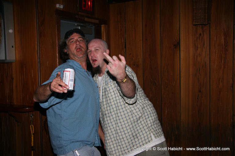 Bubba, no longer dancing.