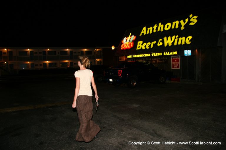 Before Kelli and I made our way....