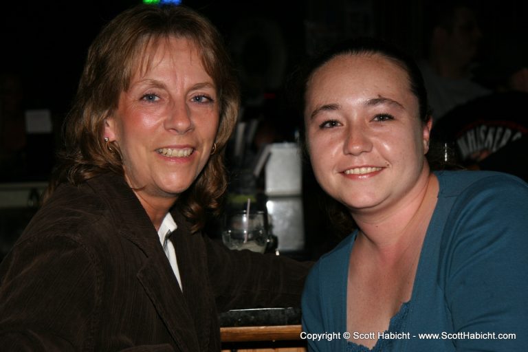 Some of the fine ladies enjoying the show.