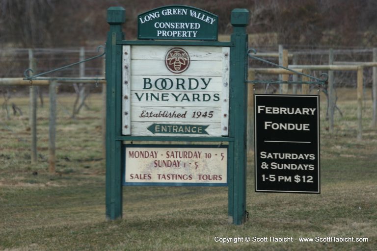 Kelli and I went to Boordy Vineyards for another day with...