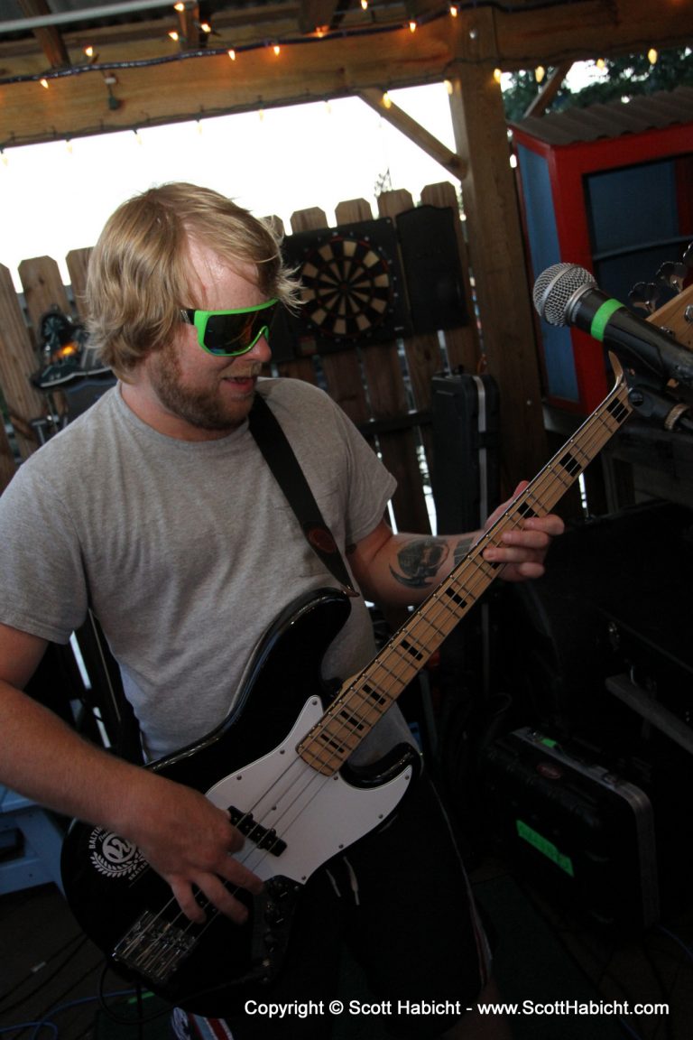 It's good to match your sunglasses with your case and microphone.